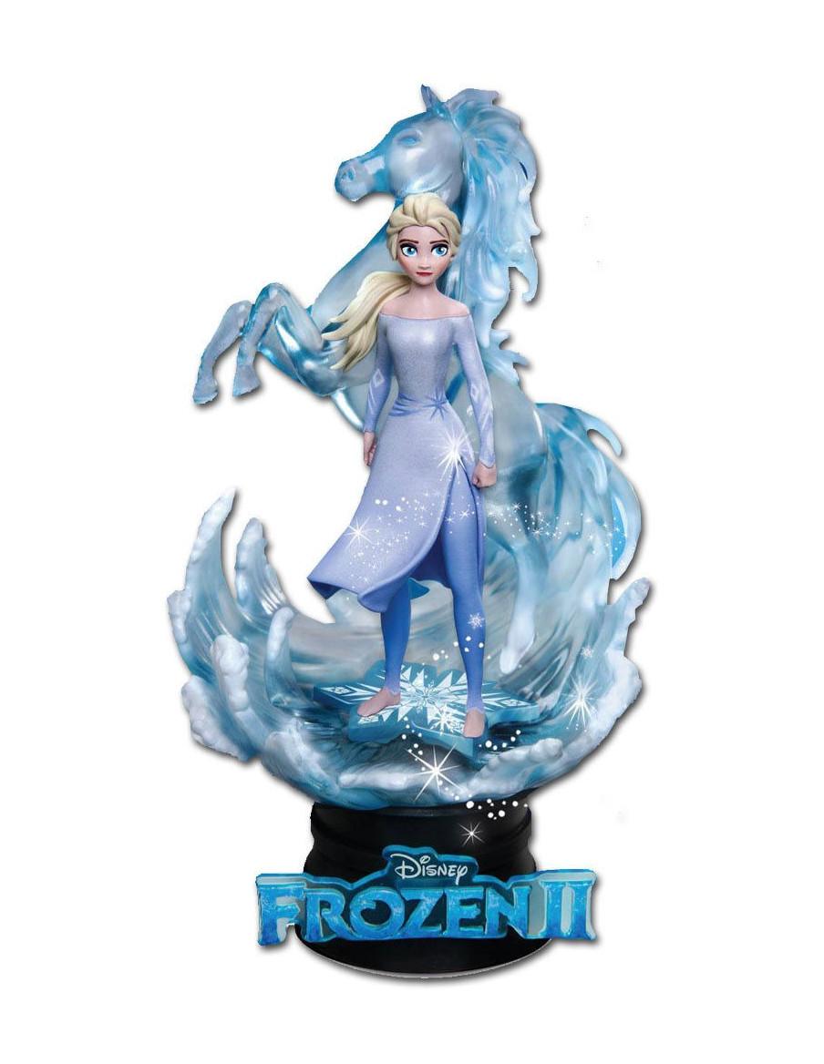 Figura de Elsa 18cm*. Diorama Frozen II